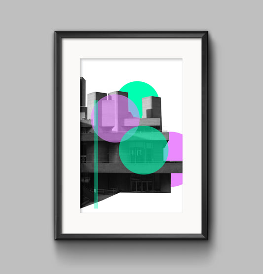 Abstract Architecture Print